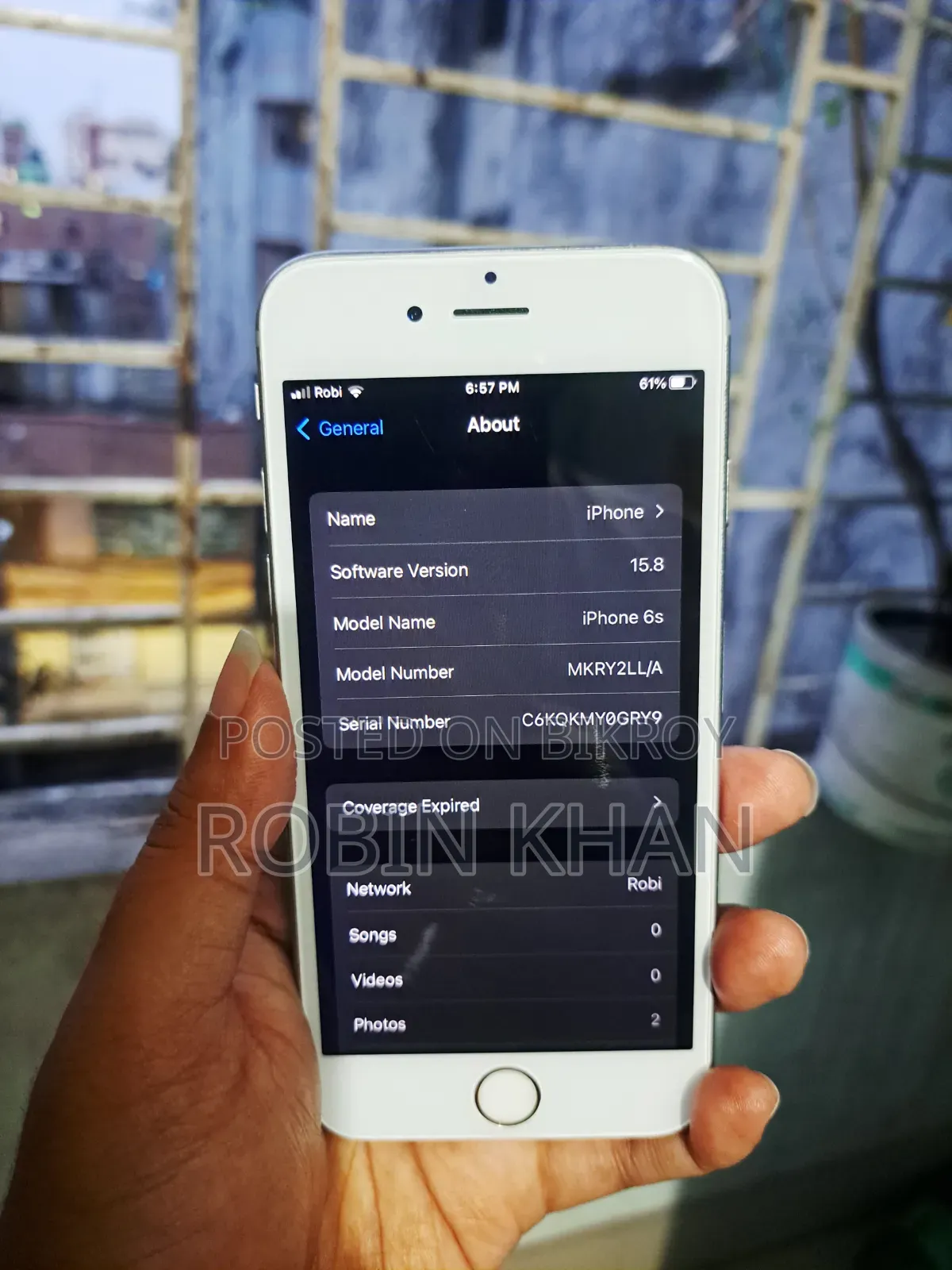 Apple iPhone 6s 64 GB Silver