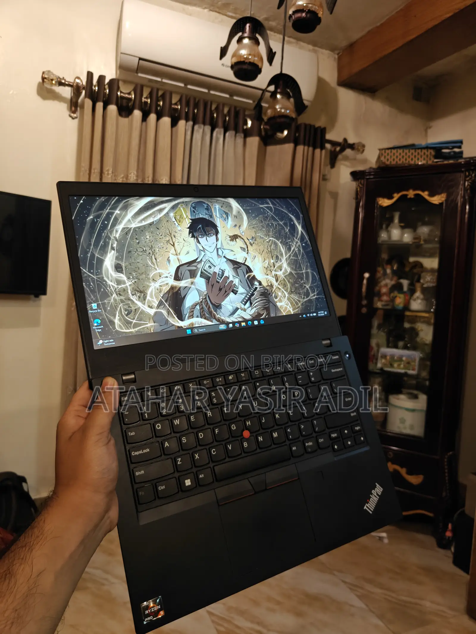 Laptop Lenovo ThinkPad L14 8GB AMD Ryzen 5 SSD 256GB