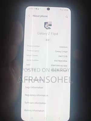 Samsung Galaxy Z Flip4 256 GB Purple