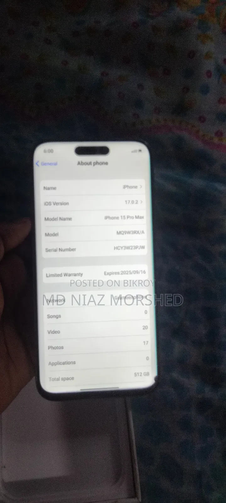 Apple iPhone 15 Pro Max 512 GB Rose Gold