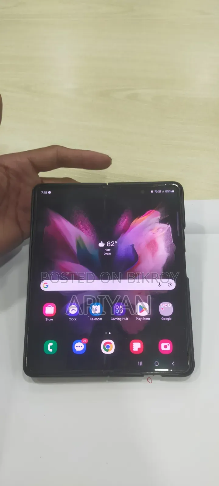 Samsung Galaxy Z Fold 3 256 GB Black