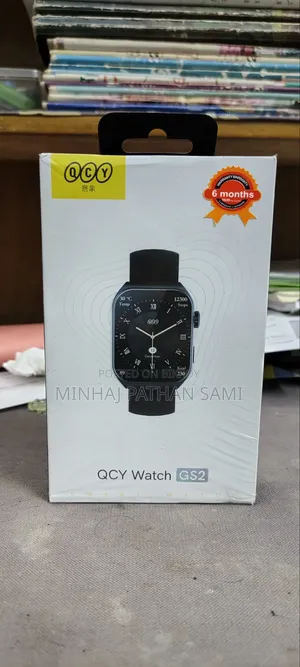 Qcy Gs 2 Curved Amoled Display Smartwatch