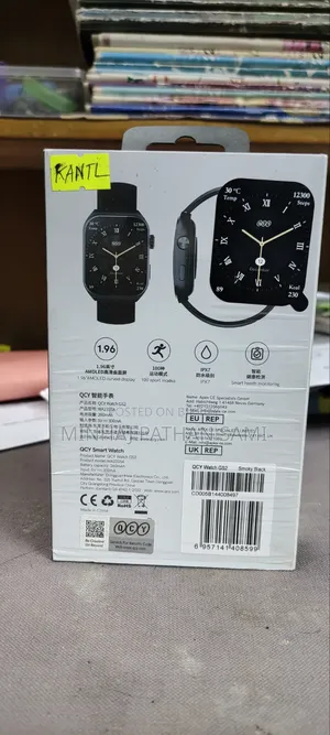 Qcy Gs 2 Curved Amoled Display Smartwatch