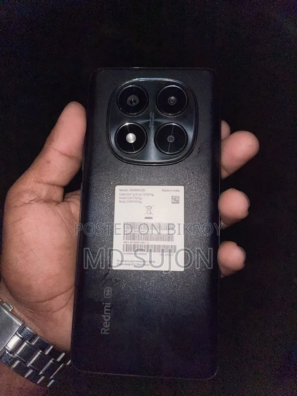 Xiaomi Redmi Note 14 Pro 5G 256 GB Black