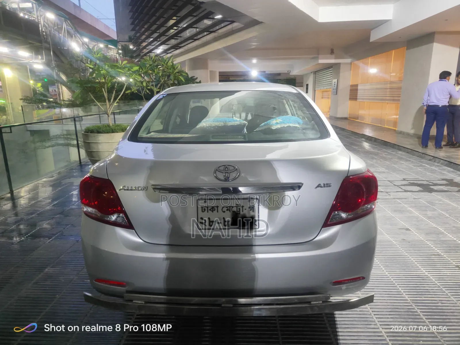 Toyota Allion 2015 Silver