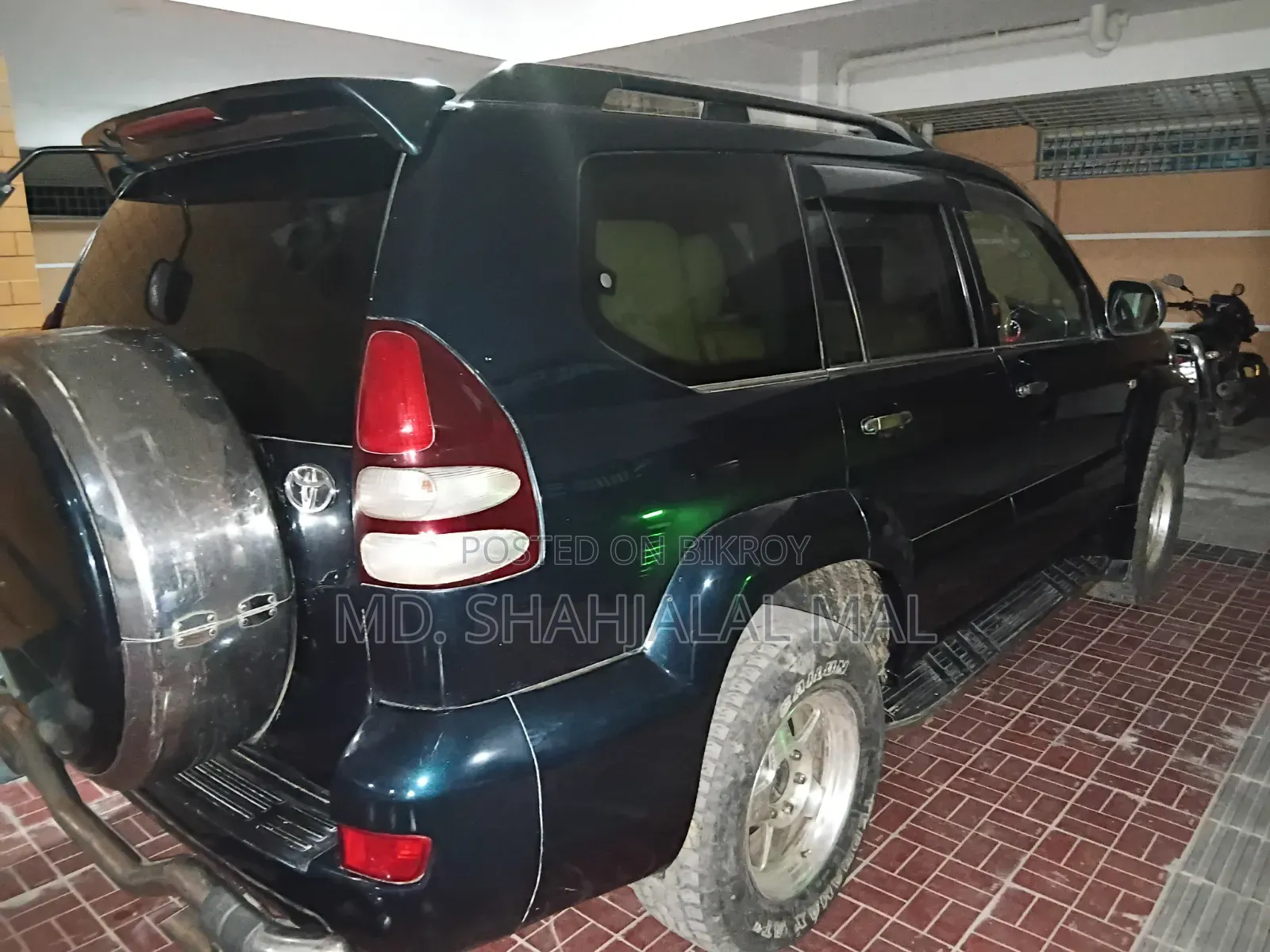 Toyota Land Cruiser Prado 2004 Blue