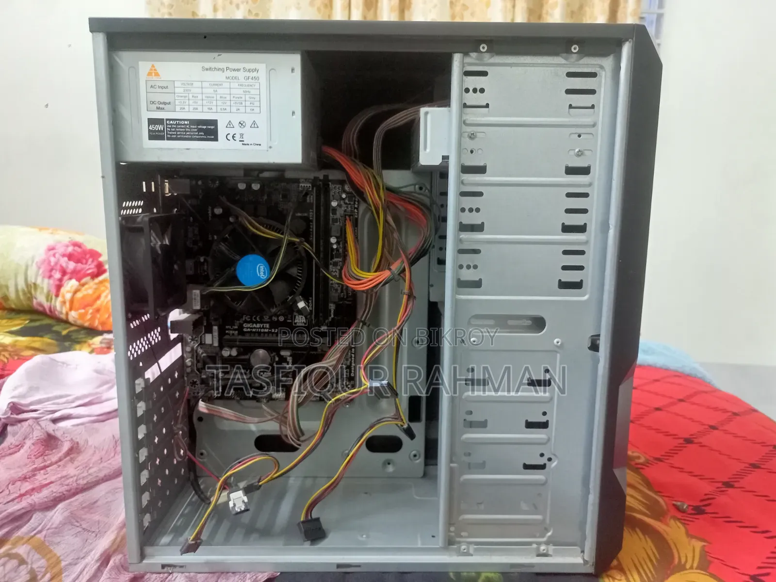 গিগাবাইট GA-H110MSTX-HD3-ZK ৪জিবি ইন্টেল পেন্টিয়াম এসএসডি ২৫৬জিবি