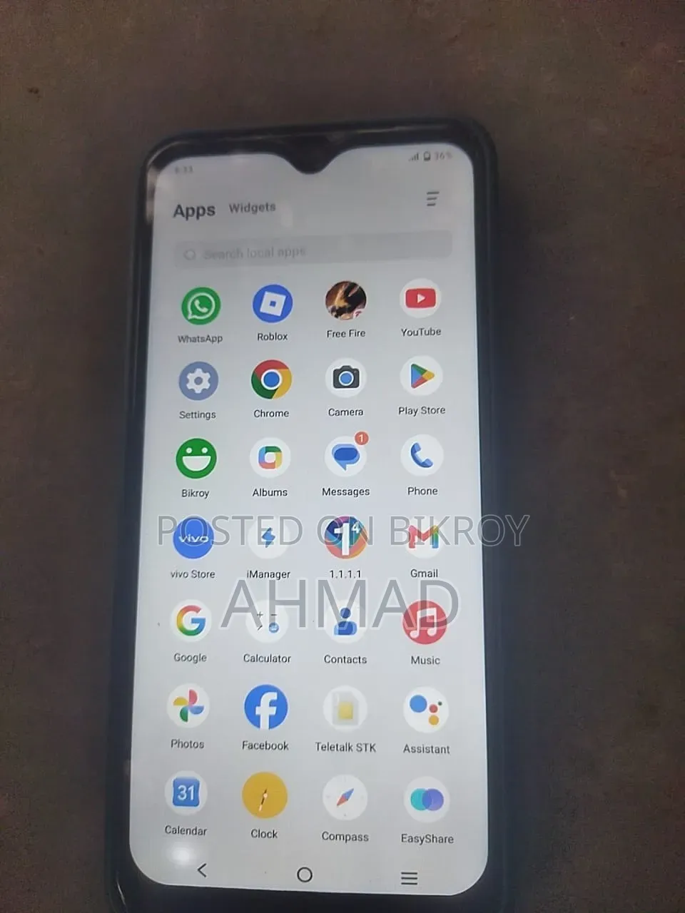 Vivo V20 SE 128 GB Black