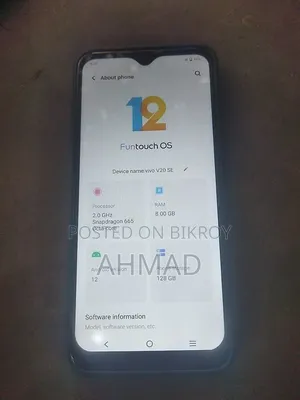 Vivo V20 SE 128 GB Black