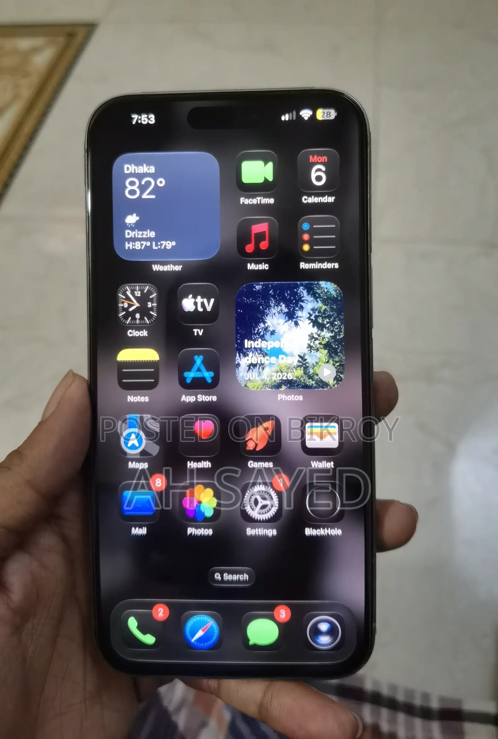 Apple iPhone 15 Pro Max 256 GB Silver
