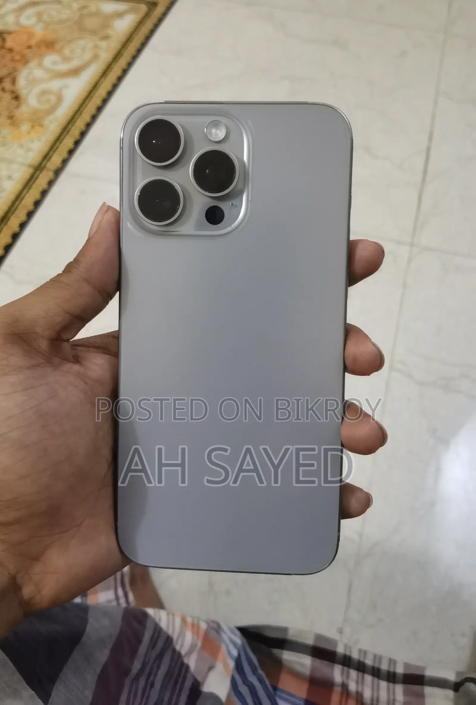 Apple iPhone 15 Pro Max 256 GB Silver