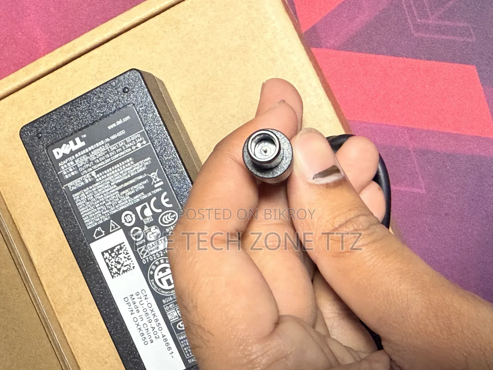 Dell 65w Laptop Charger, Adapter Big Port for Dell All Models