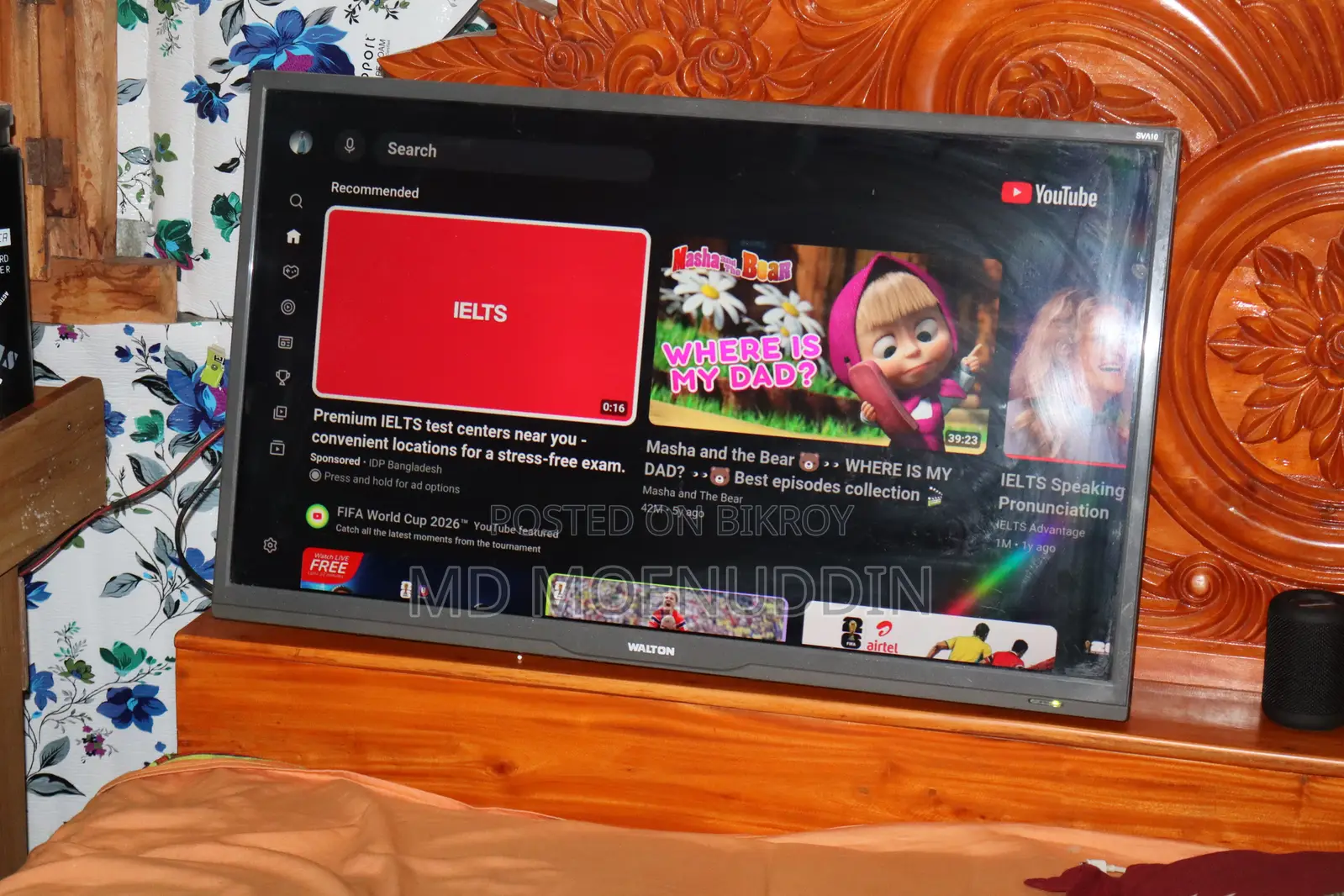 Walton Led Television Hd Smart (We4-Dh32-Bx220)