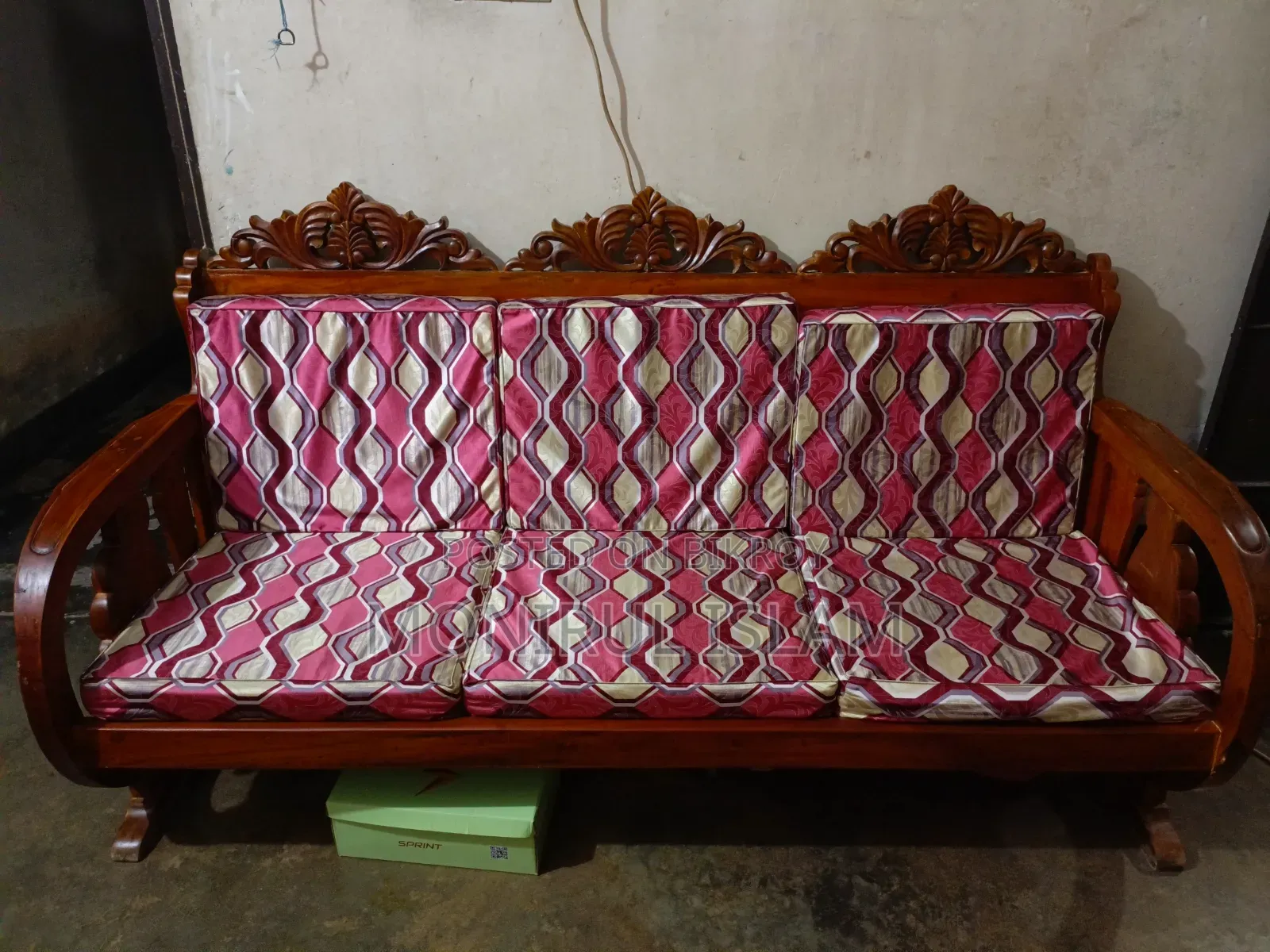 Sofa Set 4 PCS (Teak Wood)