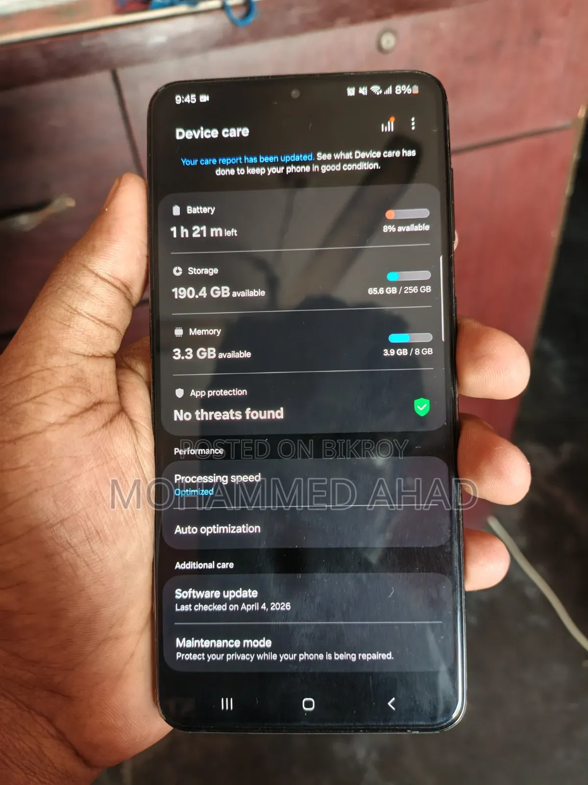 Samsung Galaxy S21+ 5G 256 GB Black
