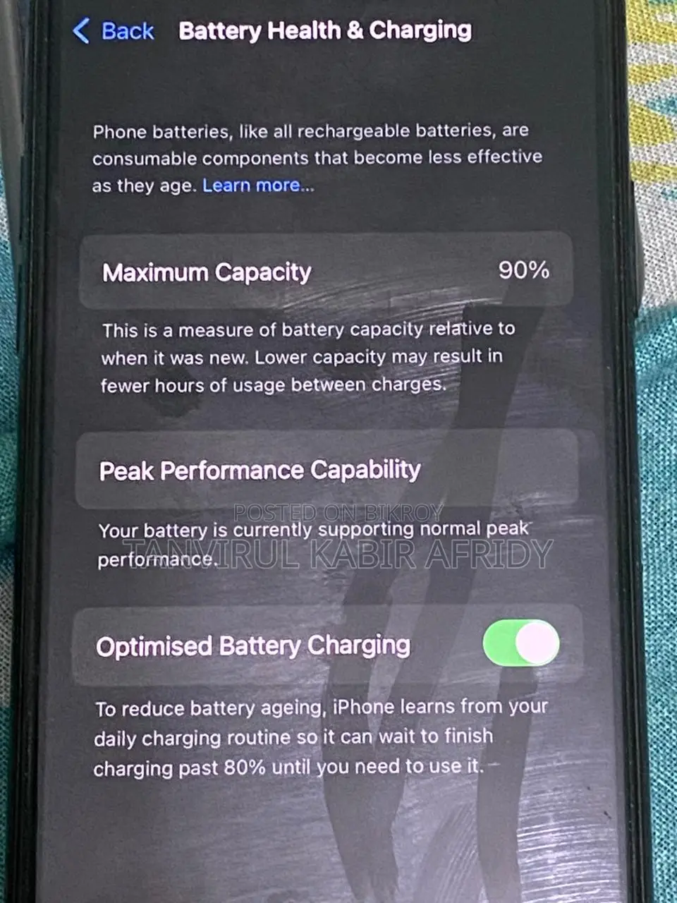 Apple iPhone X 64 GB Black