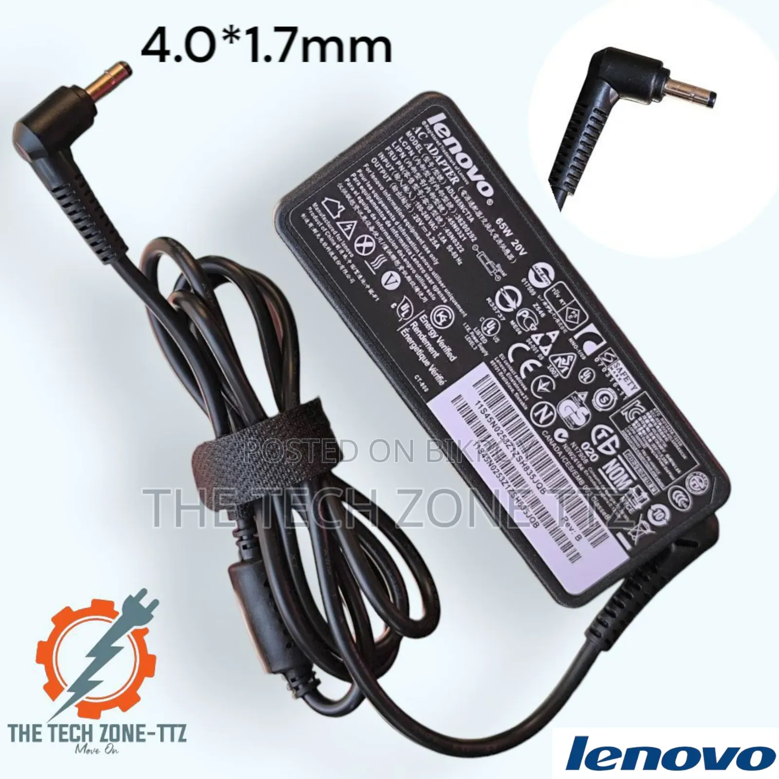 Lenovo 65w Laptop Adapter, Charger for Lenovo Ideapad All Models