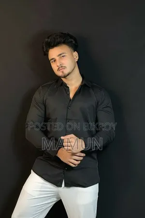 Solid Black Colour Shirt
Fabrics: China Stich Soft and Comfortable