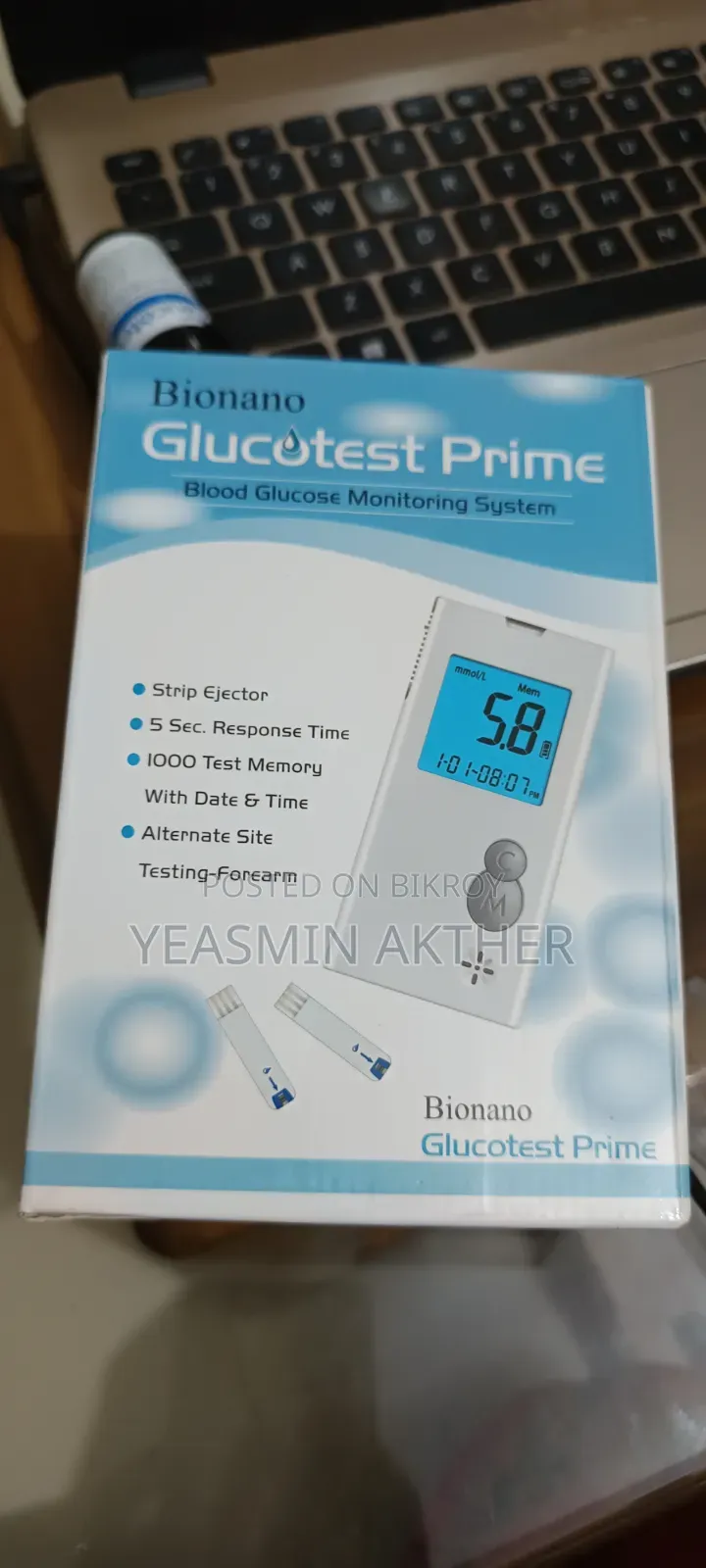 Bionano Glucotest Prime