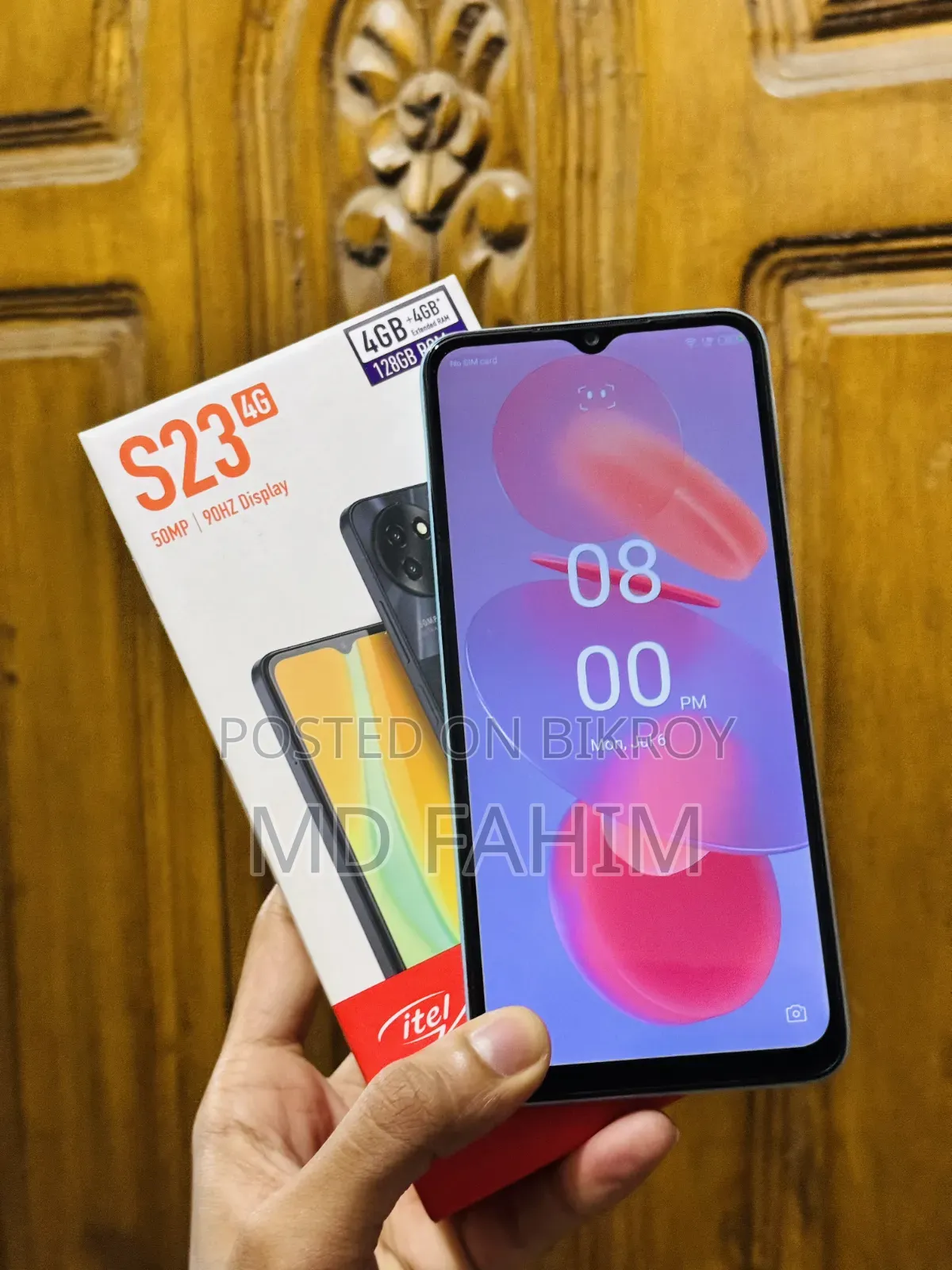 Itel S23 128 GB Blue