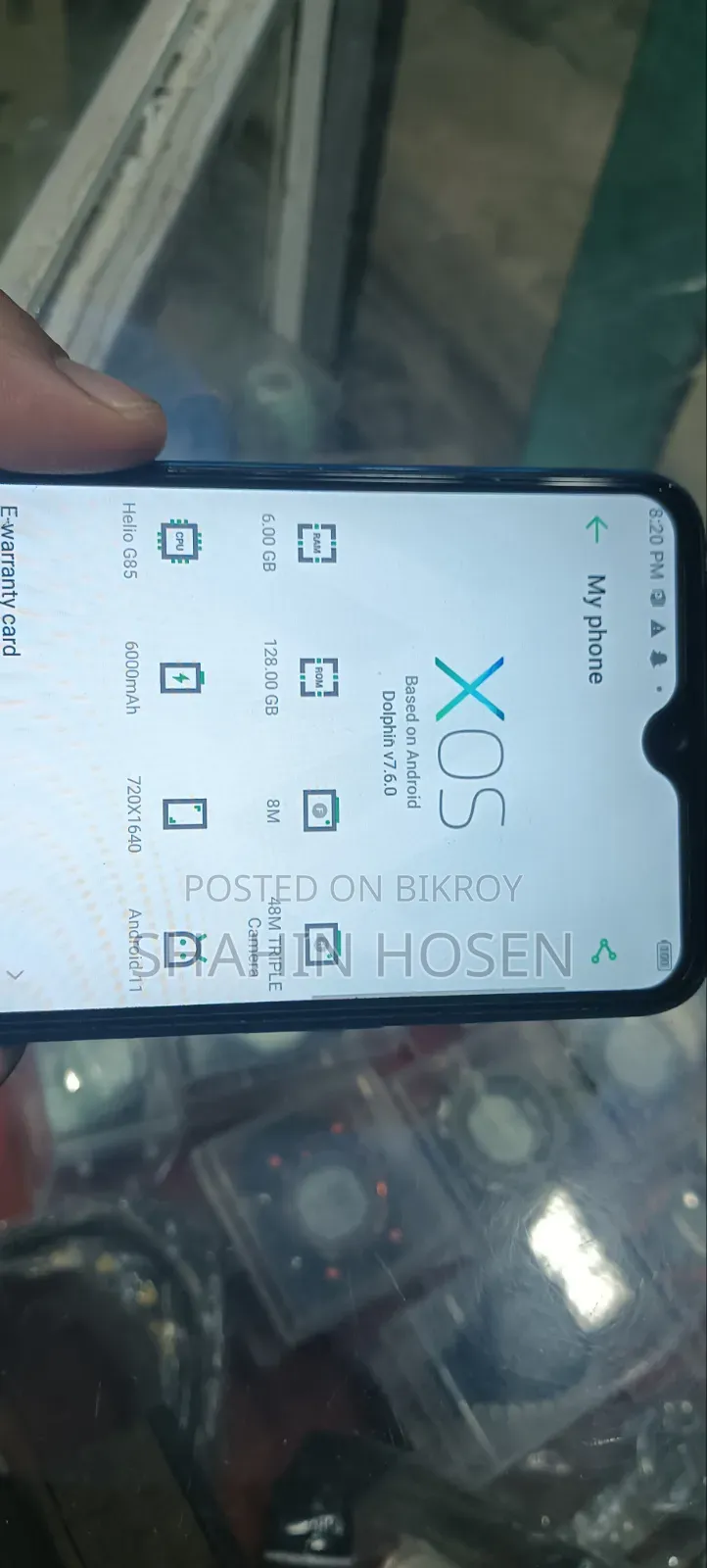 Infinix Hot 10S 128 GB Blue