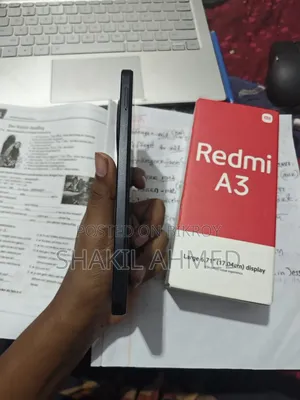 Xiaomi Redmi A3 ১২৮ জিবি কালো