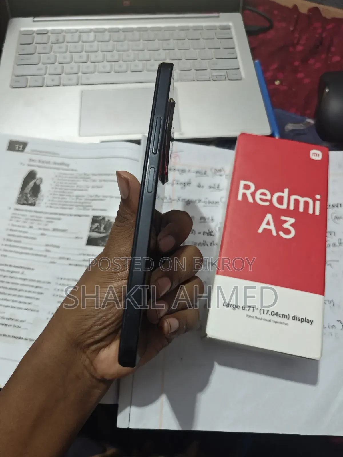 Xiaomi Redmi A3 ১২৮ জিবি কালো