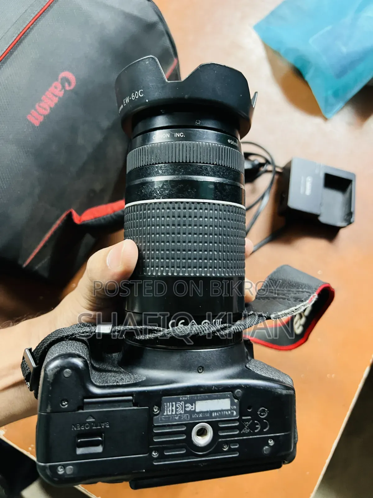 Canon Eos 700d Camera With Zoom Lens 75-300mm