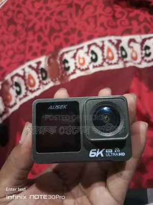 Ausek at-M82tr Wifi Waterproof Action Camera With Motoblog Setup