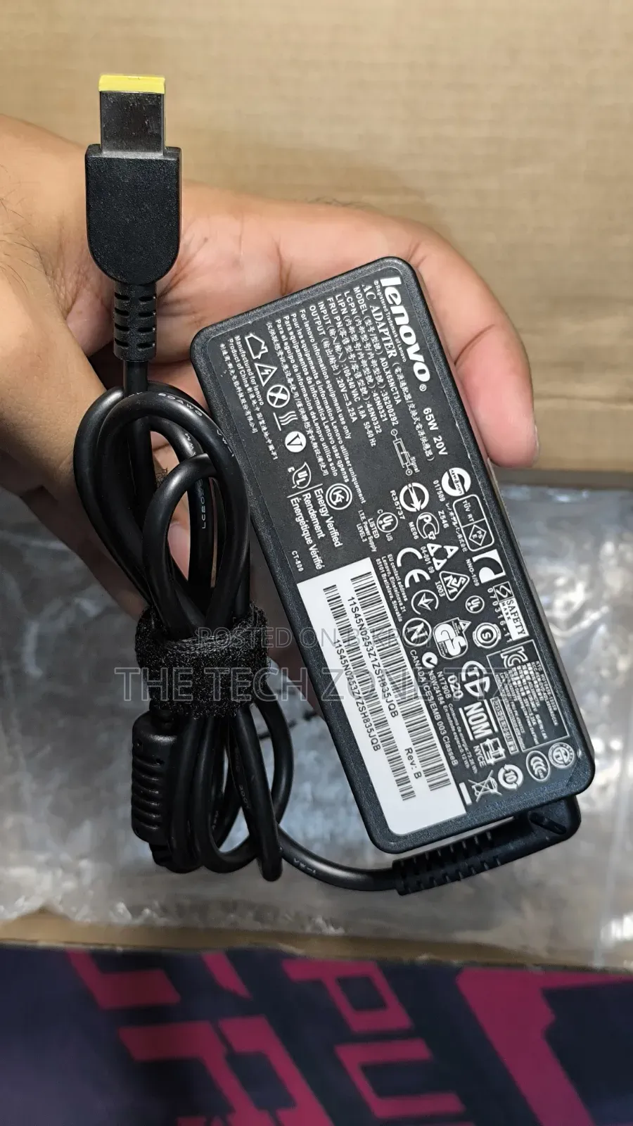 Lenovo USB 65W Laptop Adapter, Charger for Lenovo Thinkpad All Models