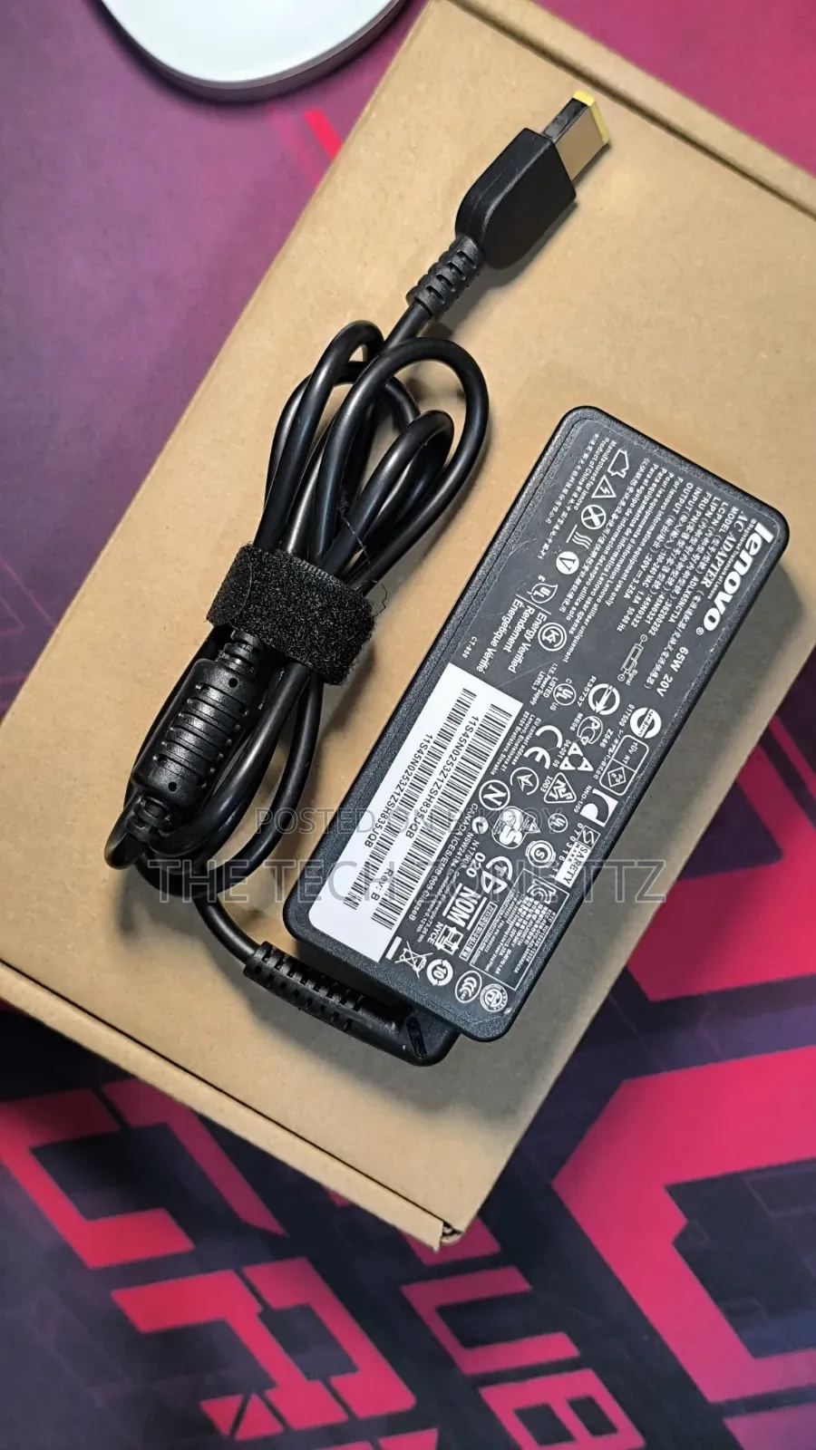 Lenovo USB 65W Laptop Adapter, Charger for Lenovo Thinkpad All Models