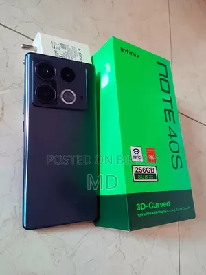 Infinix Note 40S 256 GB Black