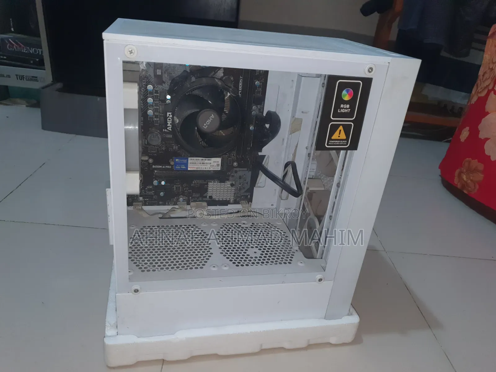 Desktop Computer MSI Gaming 24 6QD 8GB AMD Ryzen 5 HDD+SSD 256GB