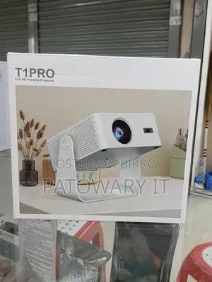 T1 Pro অ্যান্ড্রয়েড স্মার্ট নতুন প্রজেক্টর ২ মাসের ওয়ারেন্টিসহ