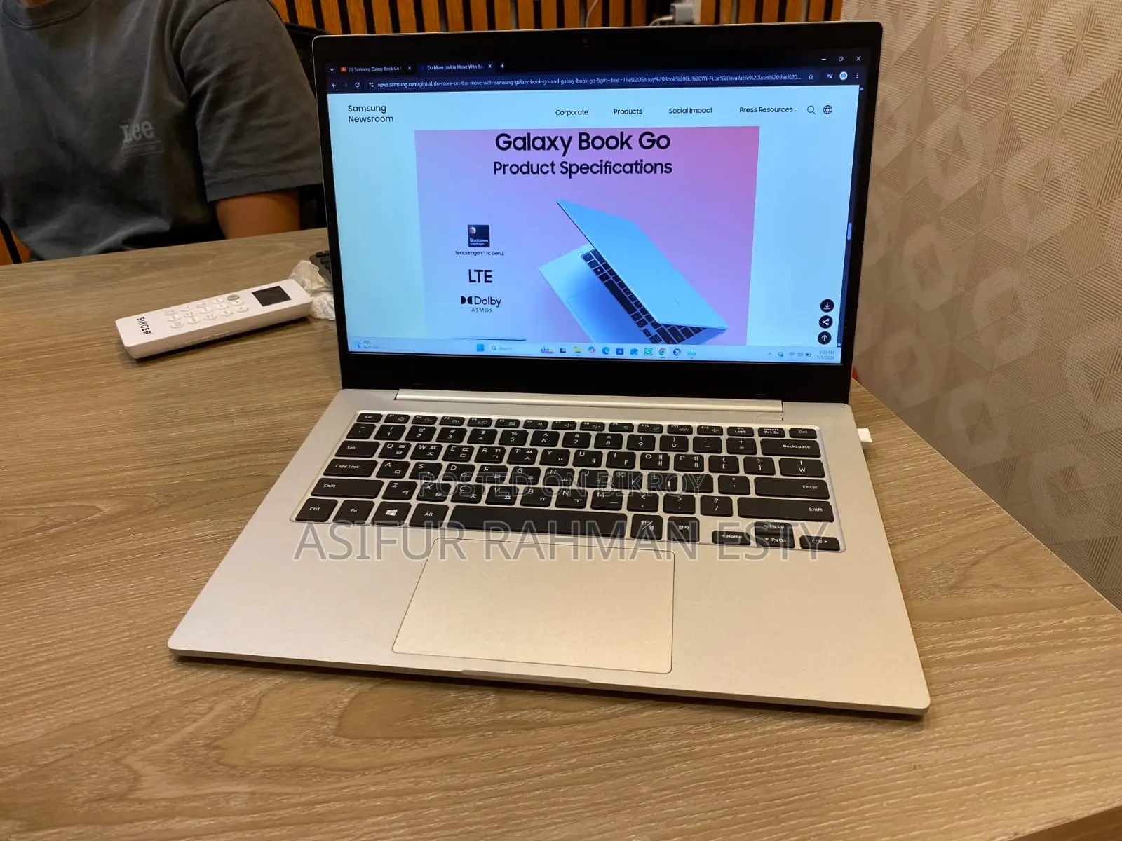 ল্যাপটপ Samsung Galaxy Book 2 4GB Qualcomm Snapdragon X Plus SSD 128GB