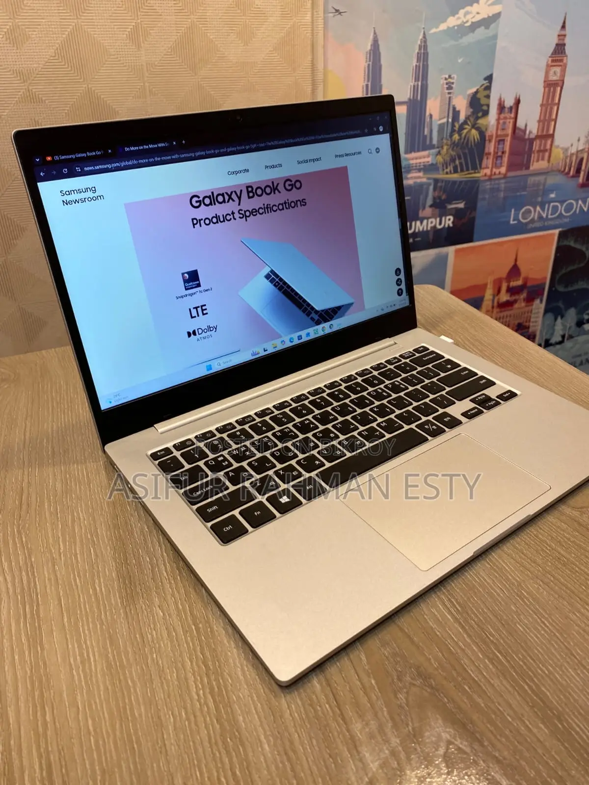 ল্যাপটপ Samsung Galaxy Book 2 4GB Qualcomm Snapdragon X Plus SSD 128GB