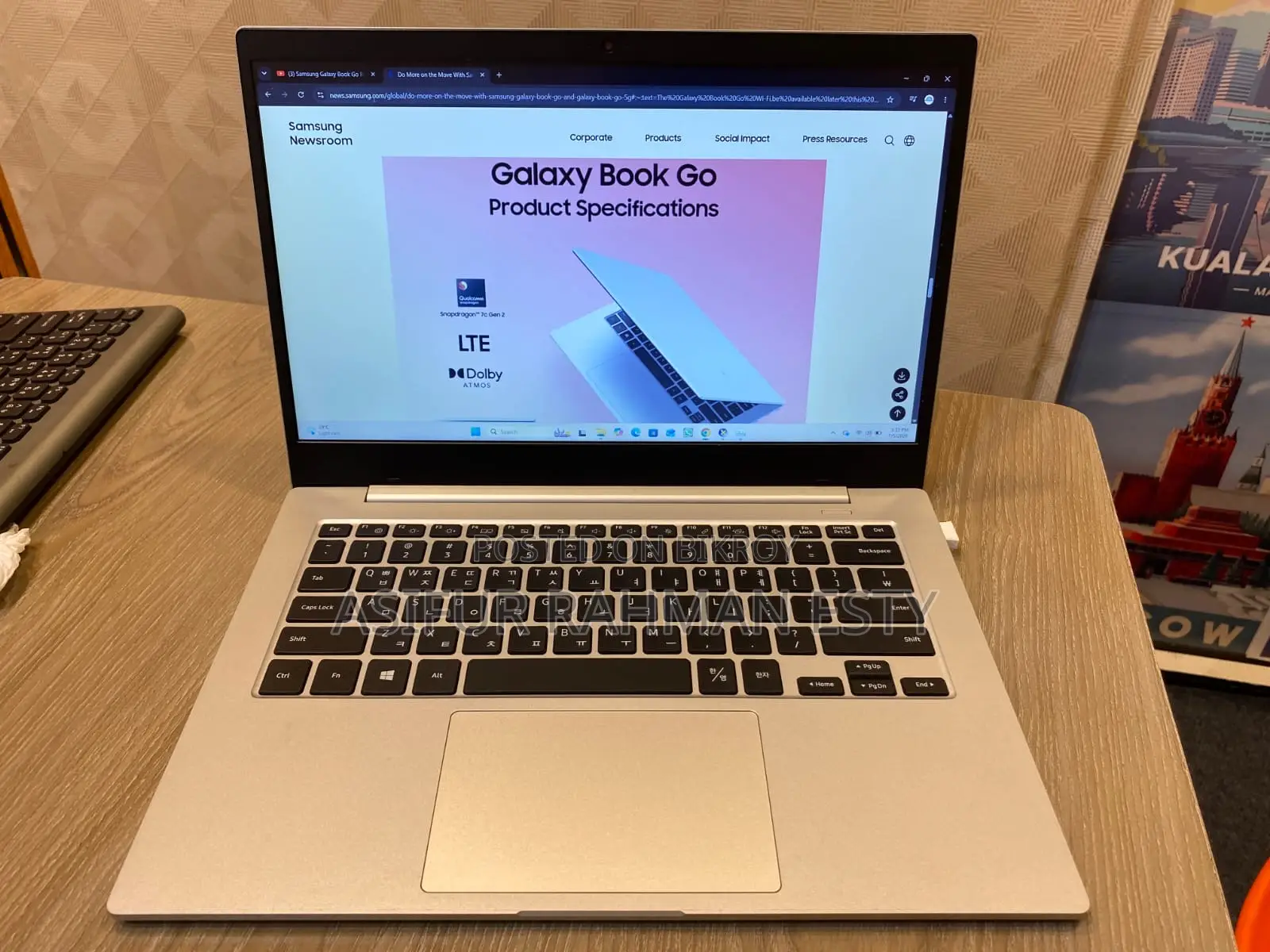 ল্যাপটপ Samsung Galaxy Book 2 4GB Qualcomm Snapdragon X Plus SSD 128GB