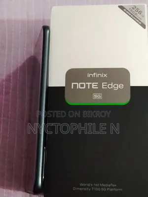 New Infinix Note Edge 256 GB Black