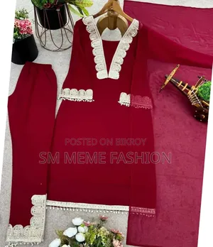 Georgette Sequence Three Piece
