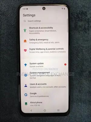 Vivo Y29 128 GB Blue
