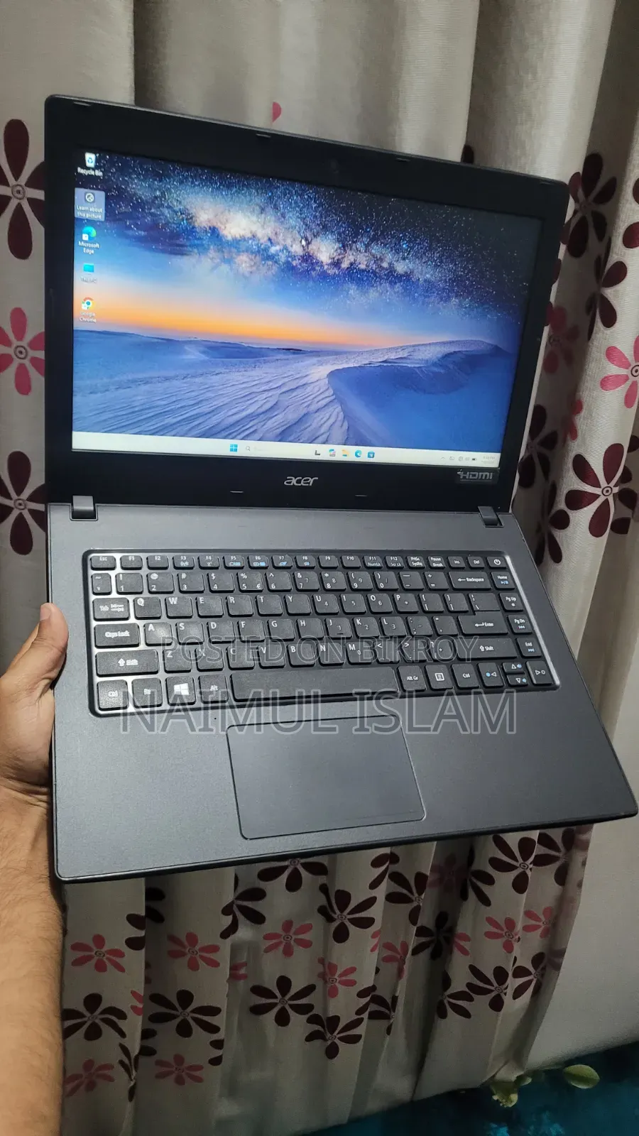 Laptop Acer 8GB Intel Core I3 SSD 256GB