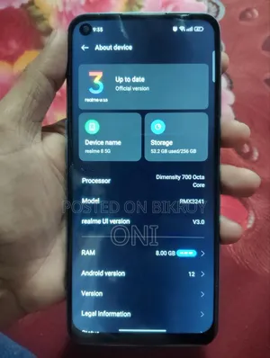 Realme 8 5G 128 GB Purple