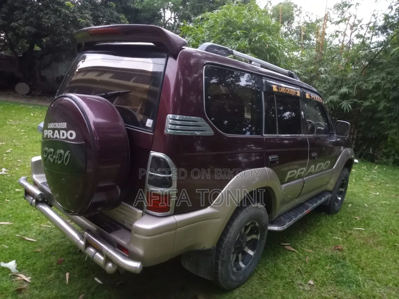 Toyota Land Cruiser Prado 2000 Red