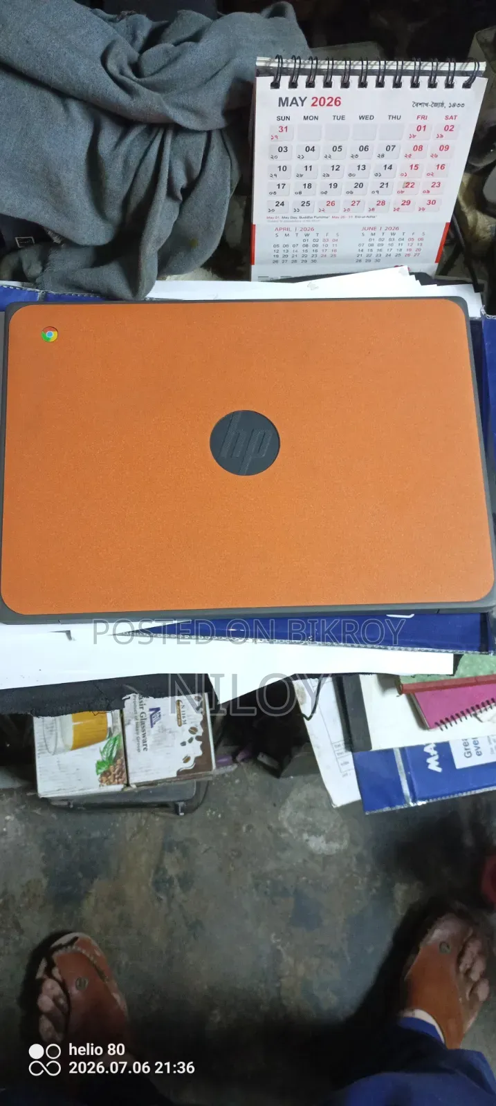 Laptop HP Chromebook 3GB Intel HDD 32GB