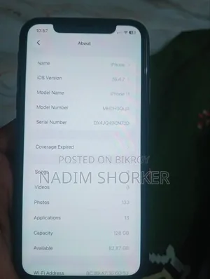 Apple iPhone 11 128 GB Black