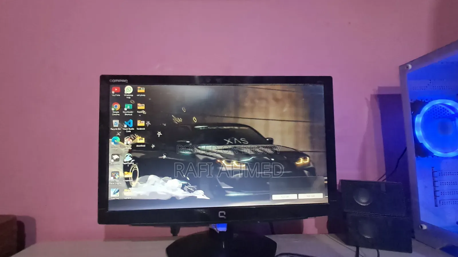 নতুন ডেস্কটপ কম্পিউটার MSI ৮জিবি AMD Ryzen ৫ হার্ড ড্রাইভ ১ টেরাবাইট (HDD+SSD)