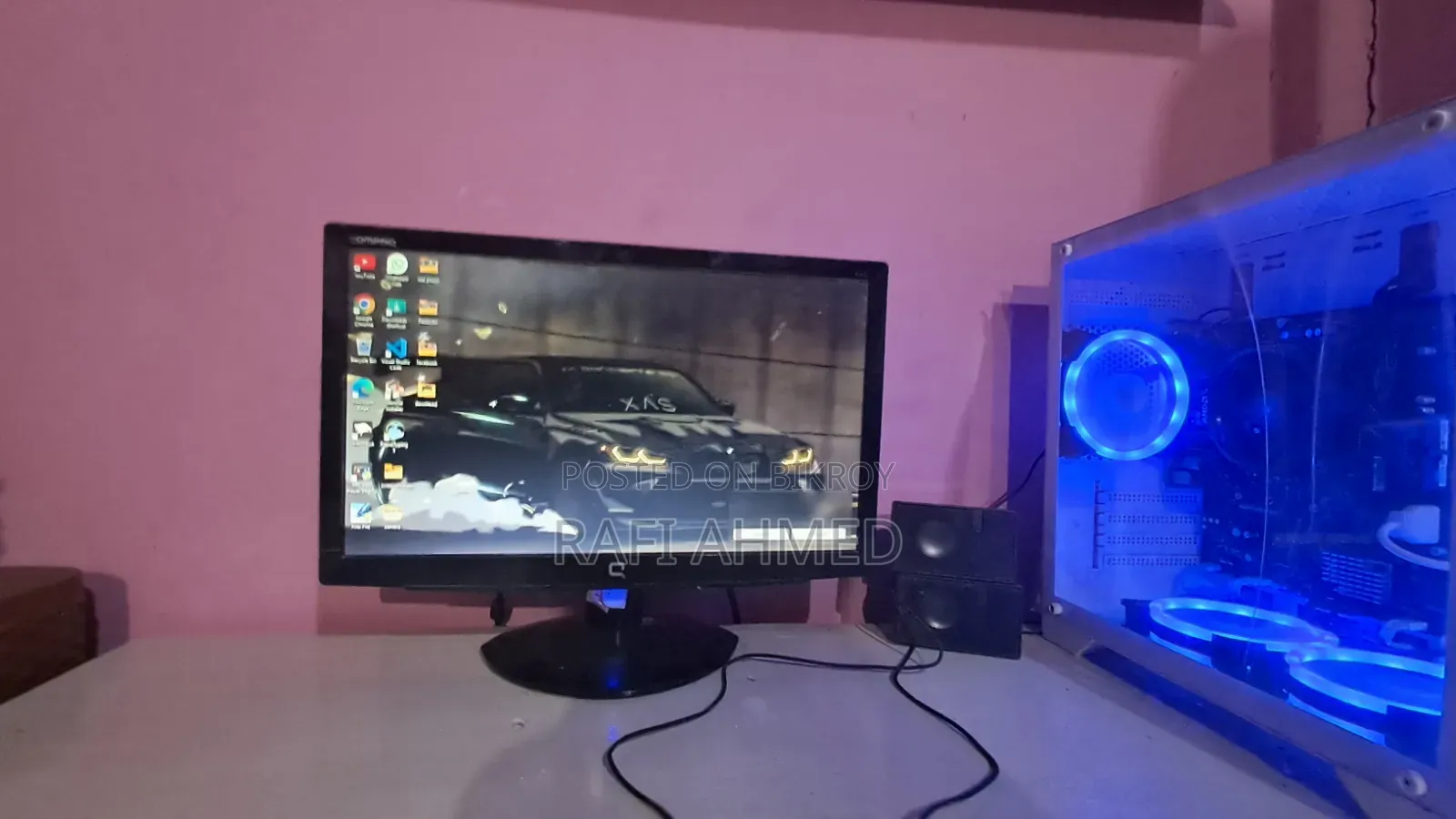 নতুন ডেস্কটপ কম্পিউটার MSI ৮জিবি AMD Ryzen ৫ হার্ড ড্রাইভ ১ টেরাবাইট (HDD+SSD)