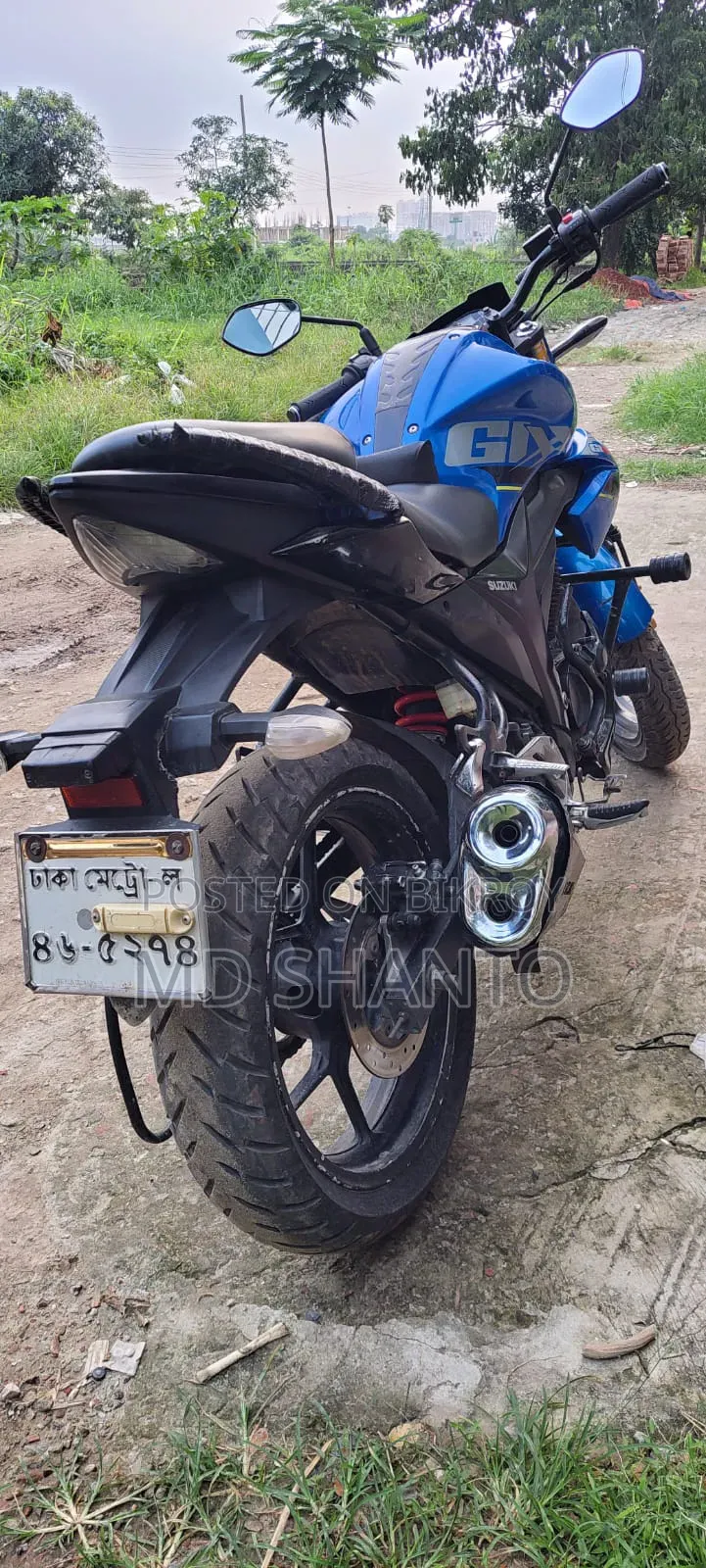 সুজুকি জিক্সার মনোটোন ২০২০ ব্লু