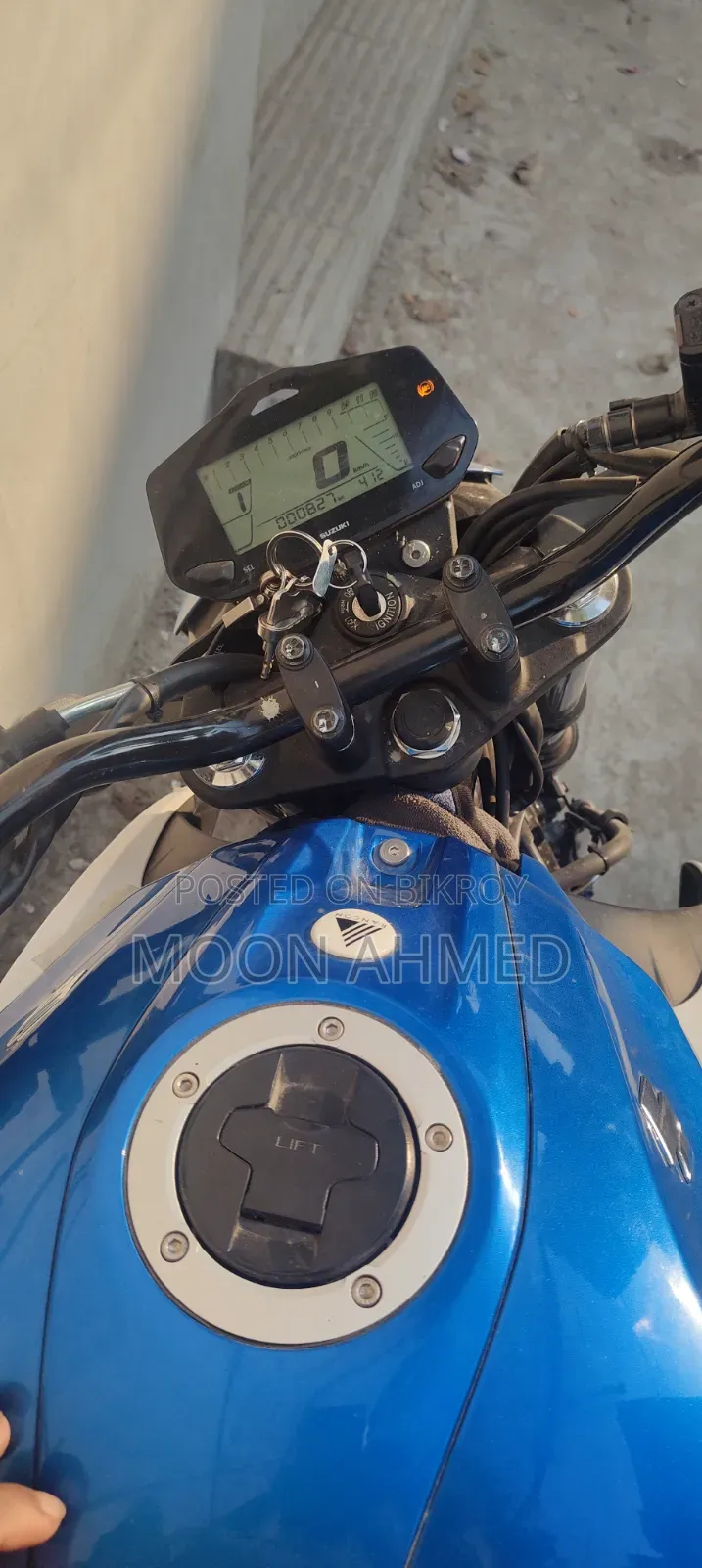 Suzuki Gixxer Fi ABS 2026 White