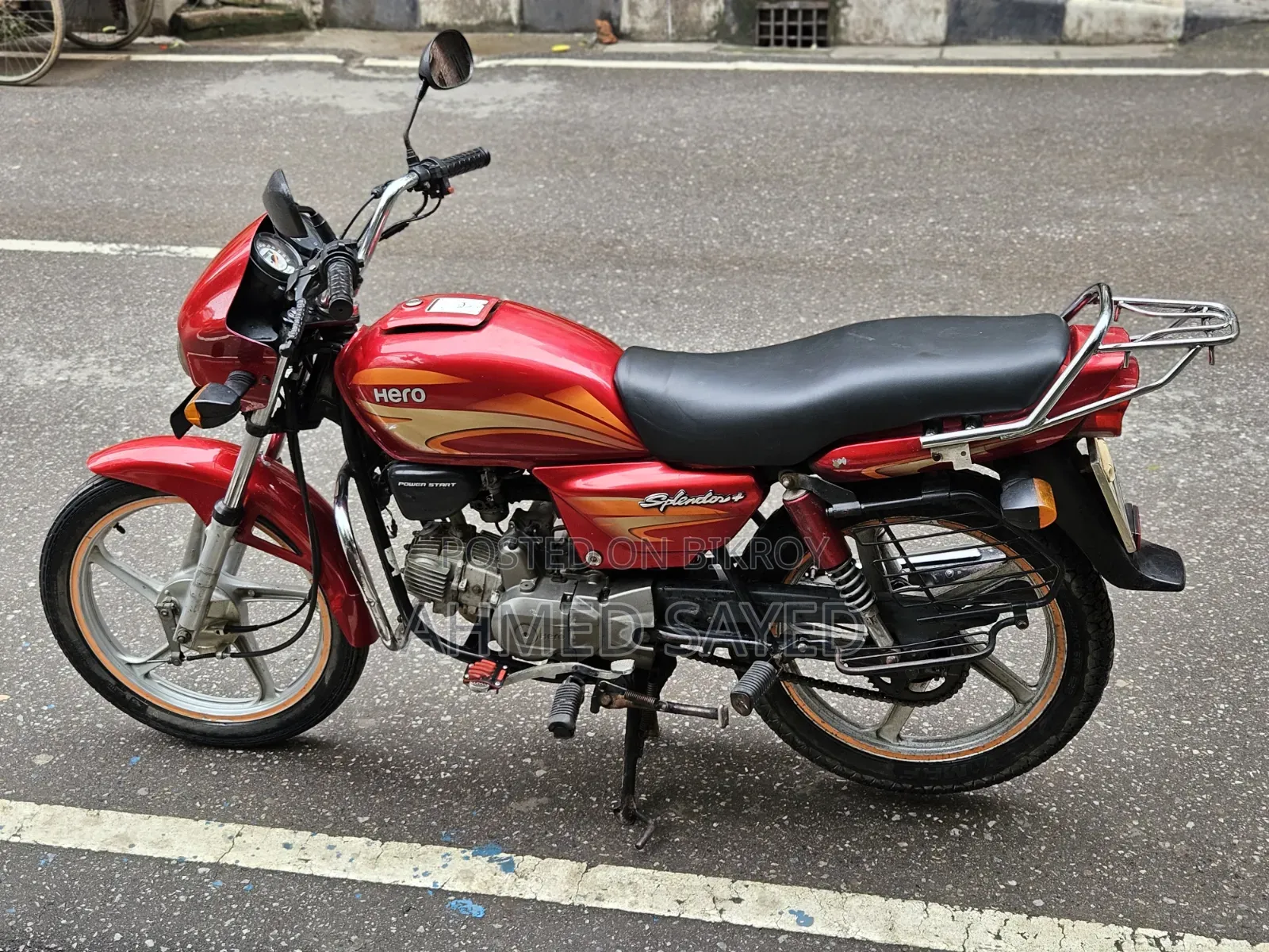 Hero Splendor Plus 2018 Red